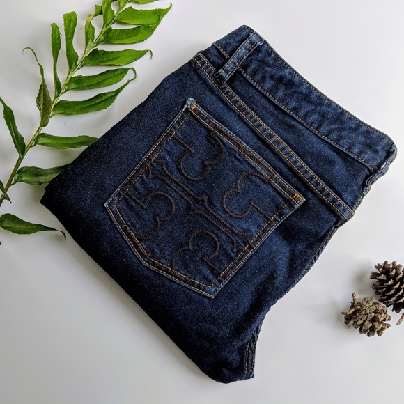 Tory Burch Denim - Tory Burch Super Skinny Jeans Dark Wash Size 30